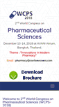 Mobile Screenshot of pharmacyconferences.com