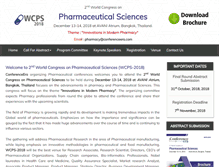 Tablet Screenshot of pharmacyconferences.com